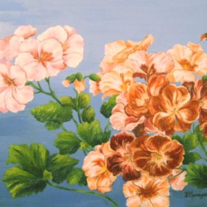 Tableau Geranio - Florence KARAYAN