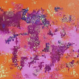 Tableau Abstract flou - Florence KARAYAN